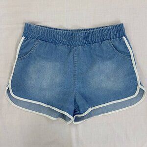 Cello Denim Size Medium Dolphin Shorts Micro Shorts